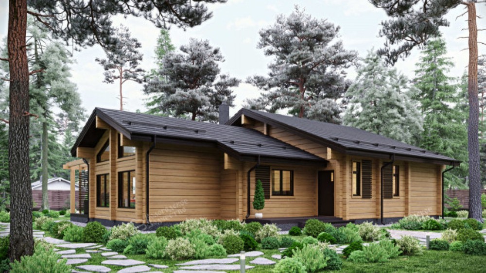 Дом из клееного бруса VZ-363